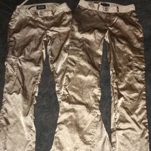 City Streets Gold pants-NWOT!!